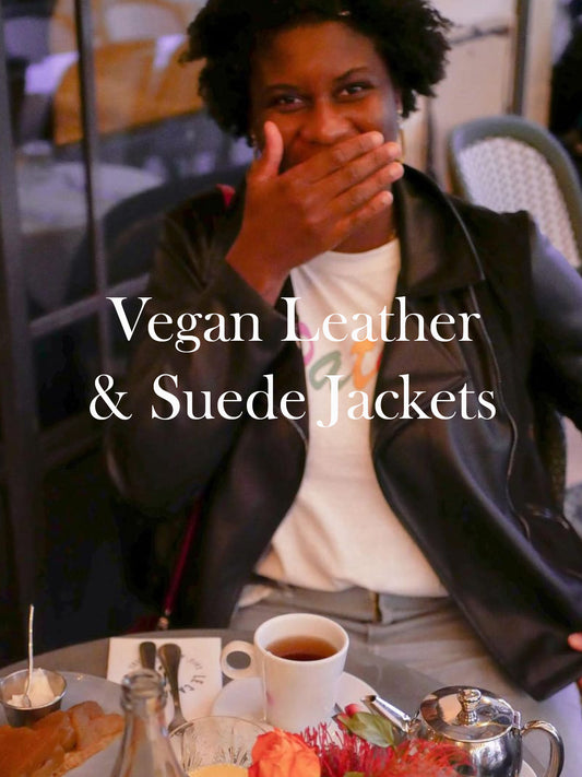 Vegan Leather & Suede Jackets.
