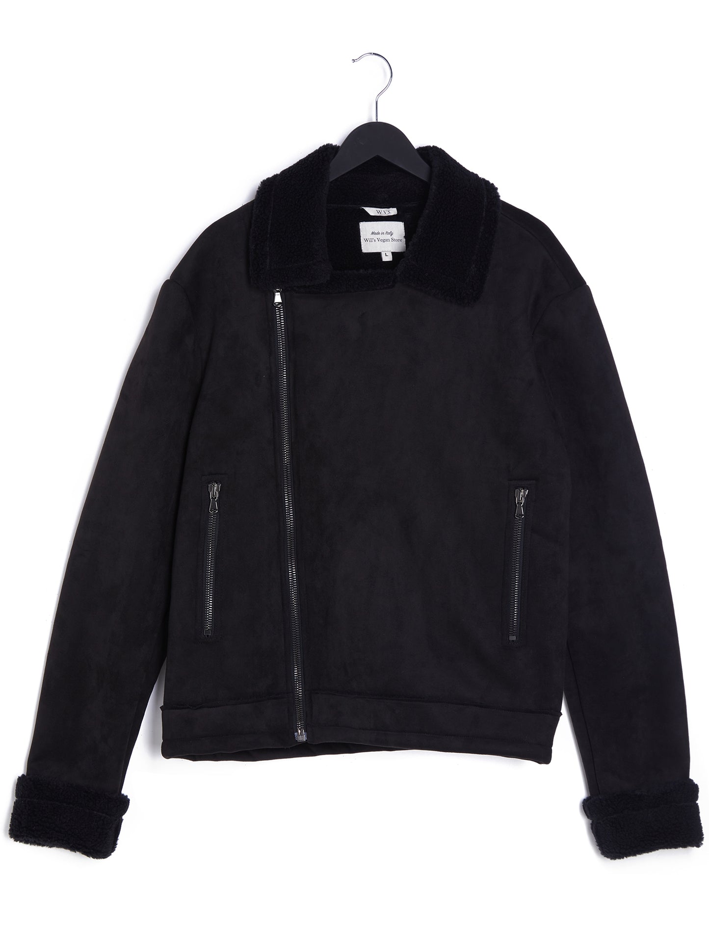 Aviador de piel de oveja vegana reciclada