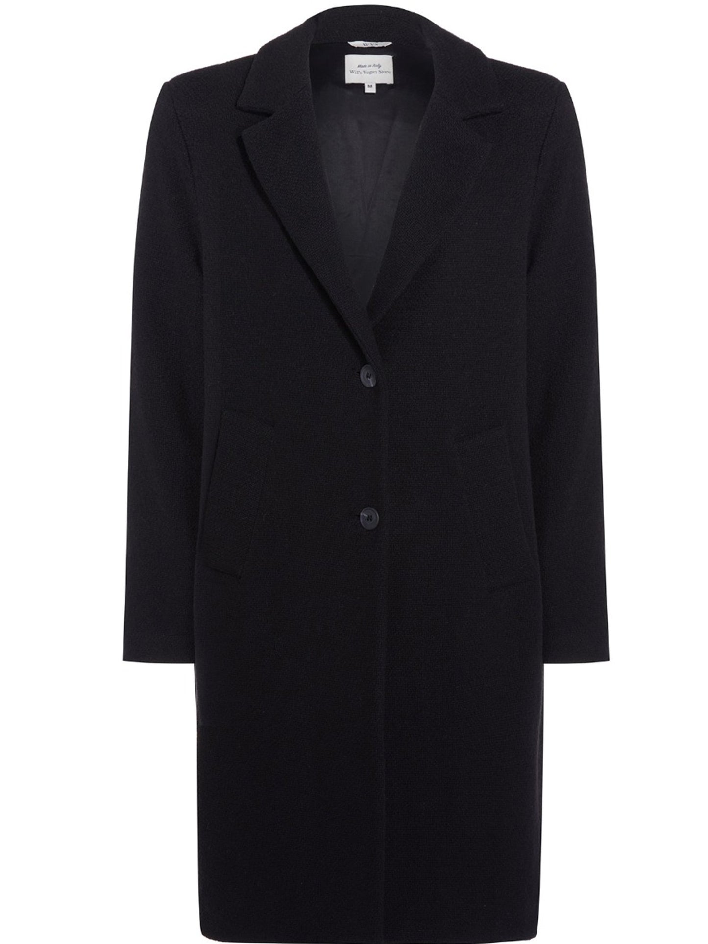 Vegan Women's Structured Vegan Wool Coat | Will's Vegan Store