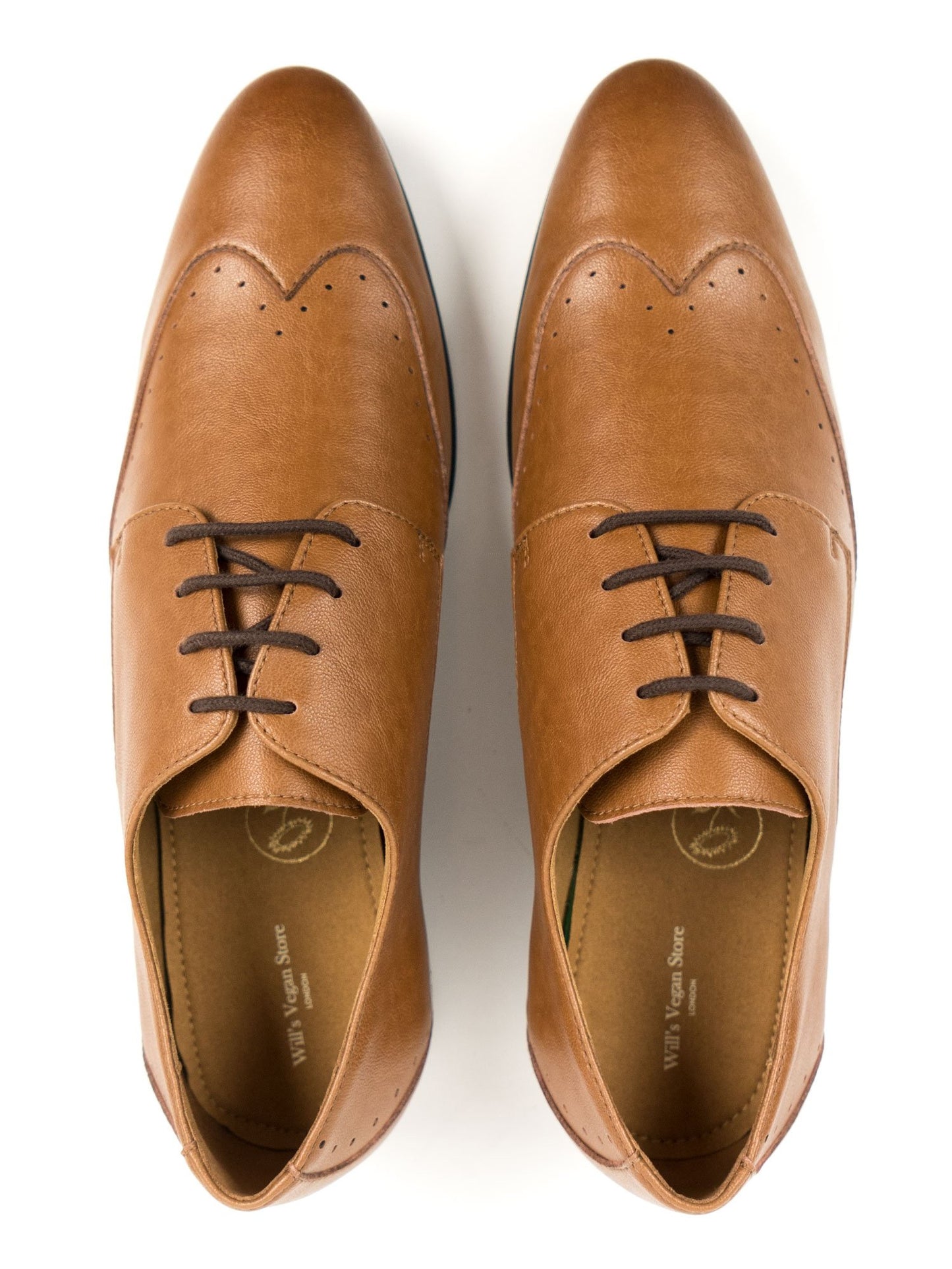 Vegan Men's Slim Sole Brogues | Will's Vegan Store