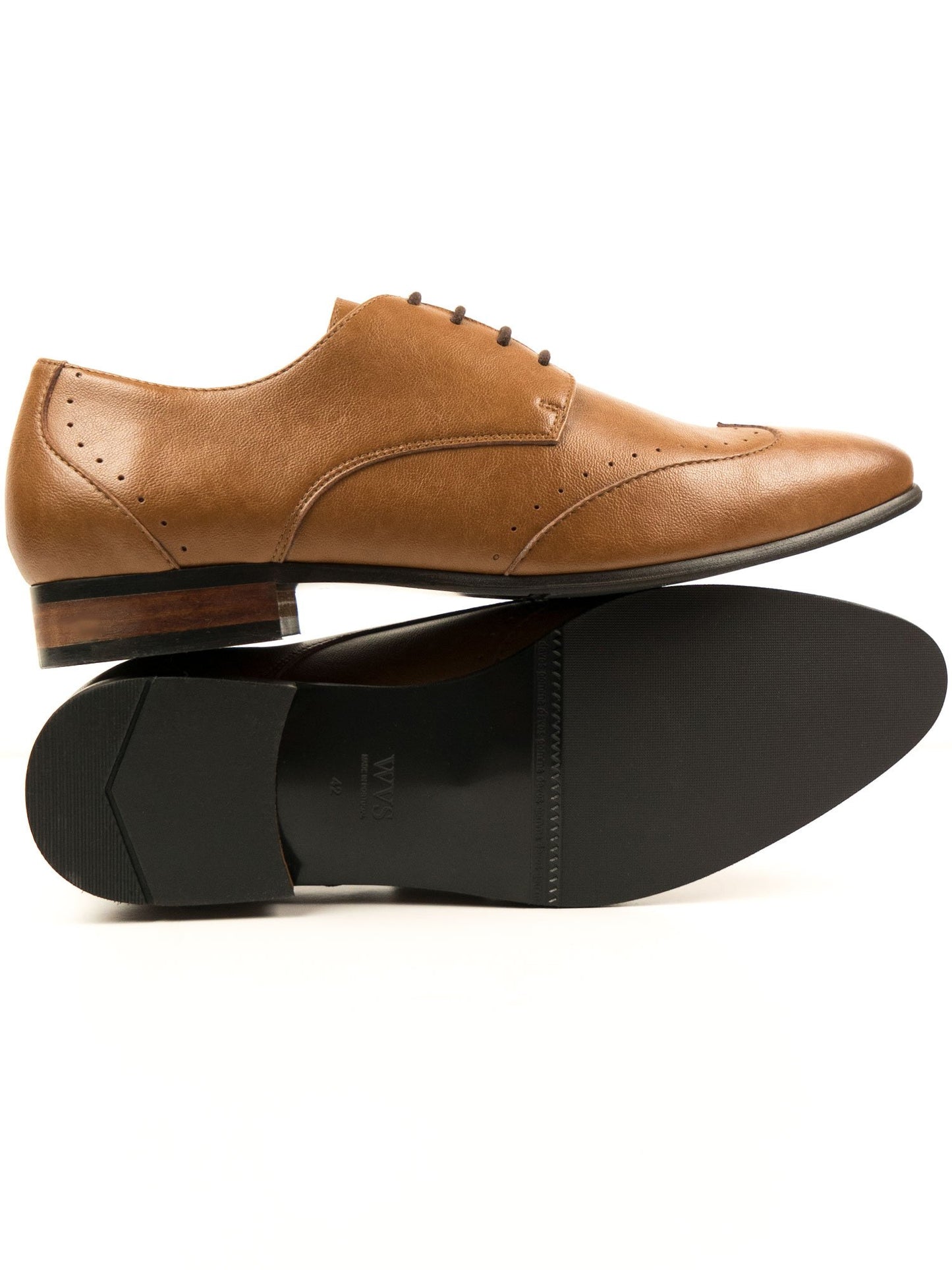 Vegan Men's Slim Sole Brogues | Will's Vegan Store