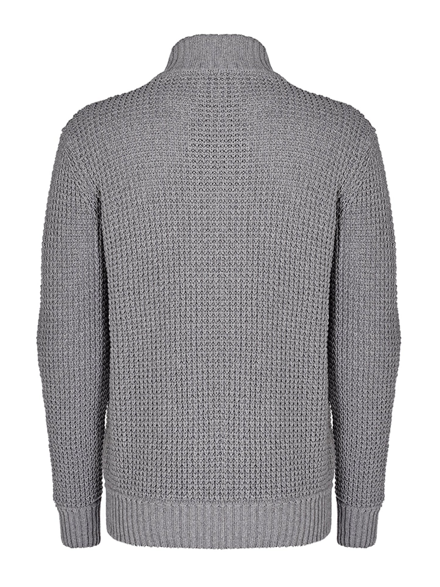 Vegan Men's Recycled Waffle Cardigan | Will's Vegan Store