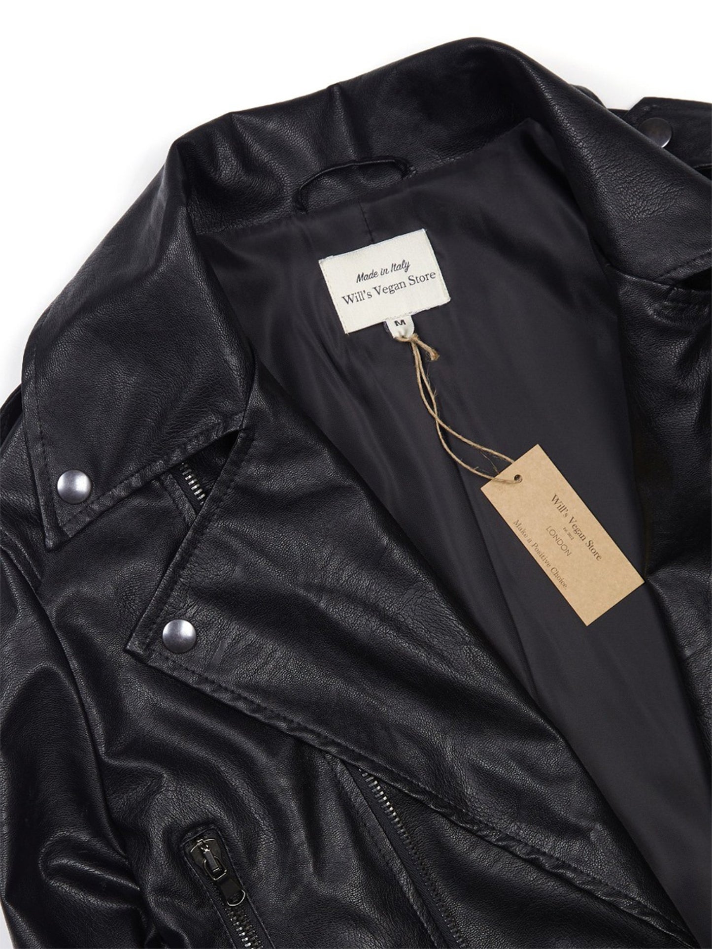 Vegan Men's Biker Jacket | Will's Vegan Store