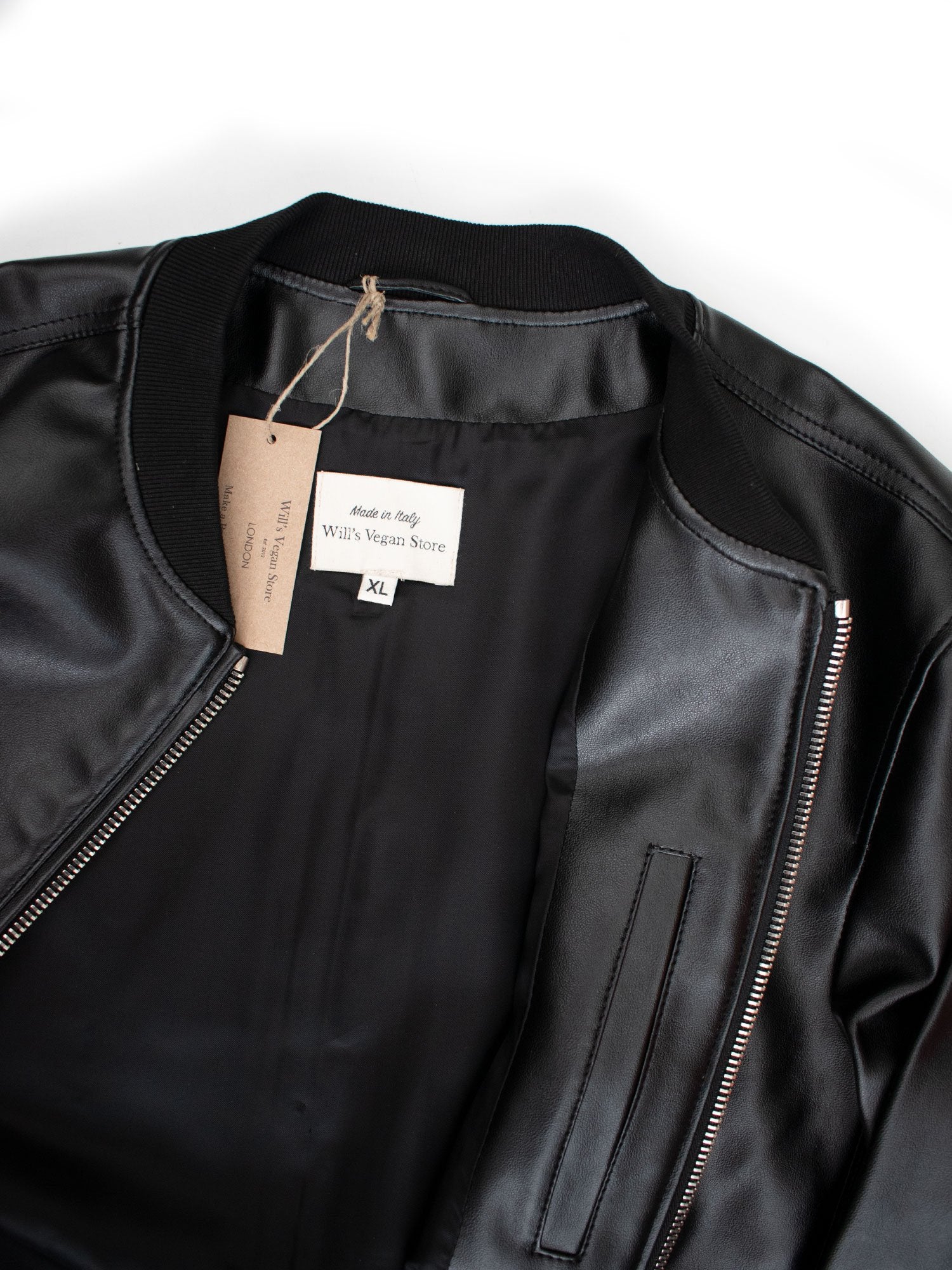 Vegan Men's Bomber Jacket | Will's Vegan Store