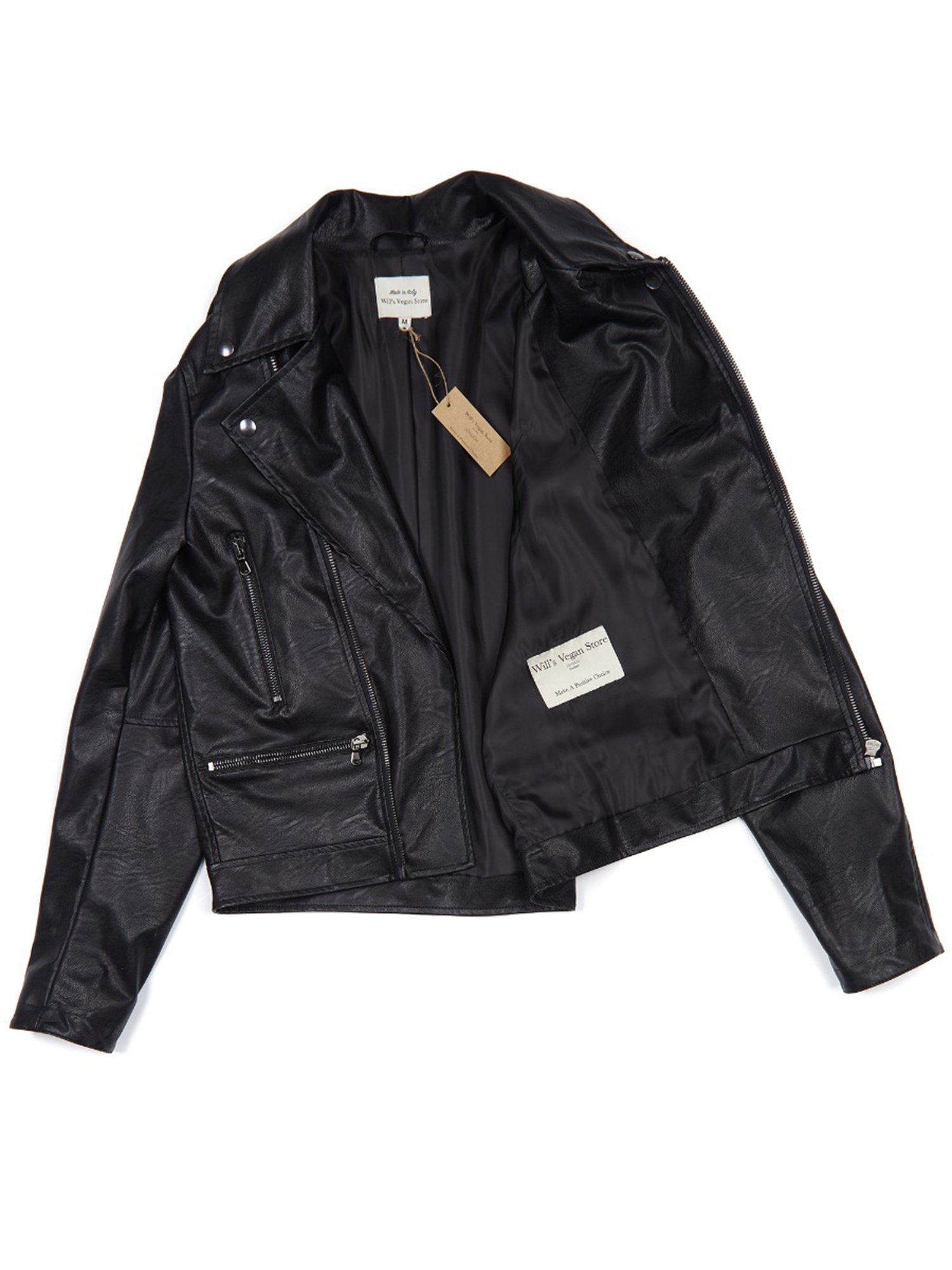 Vegan Men's Biker Jacket | Will's Vegan Store