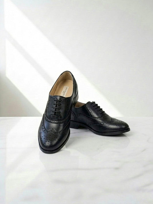 Wide Fit Oxford Brogues