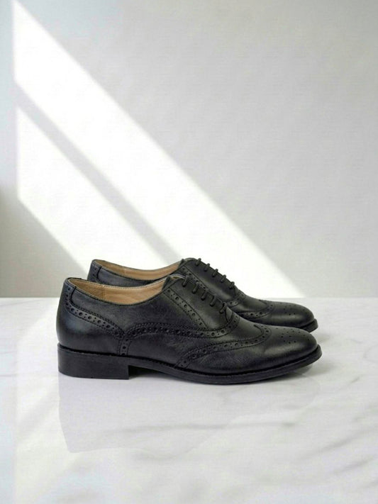 Wide Fit Oxford Brogues