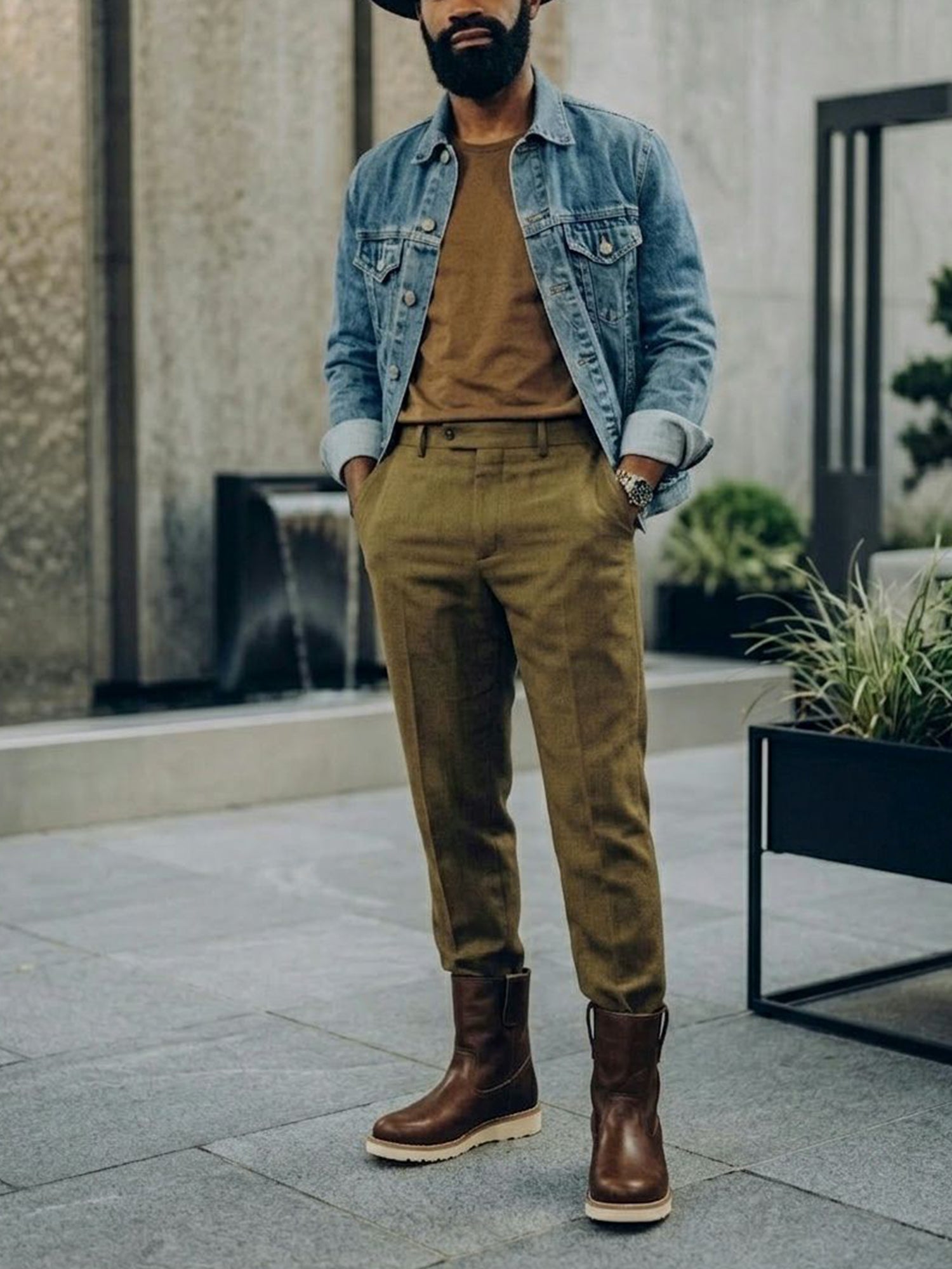 Vegan Men's Pull On Rig Boots | Will's Vegan Shoes