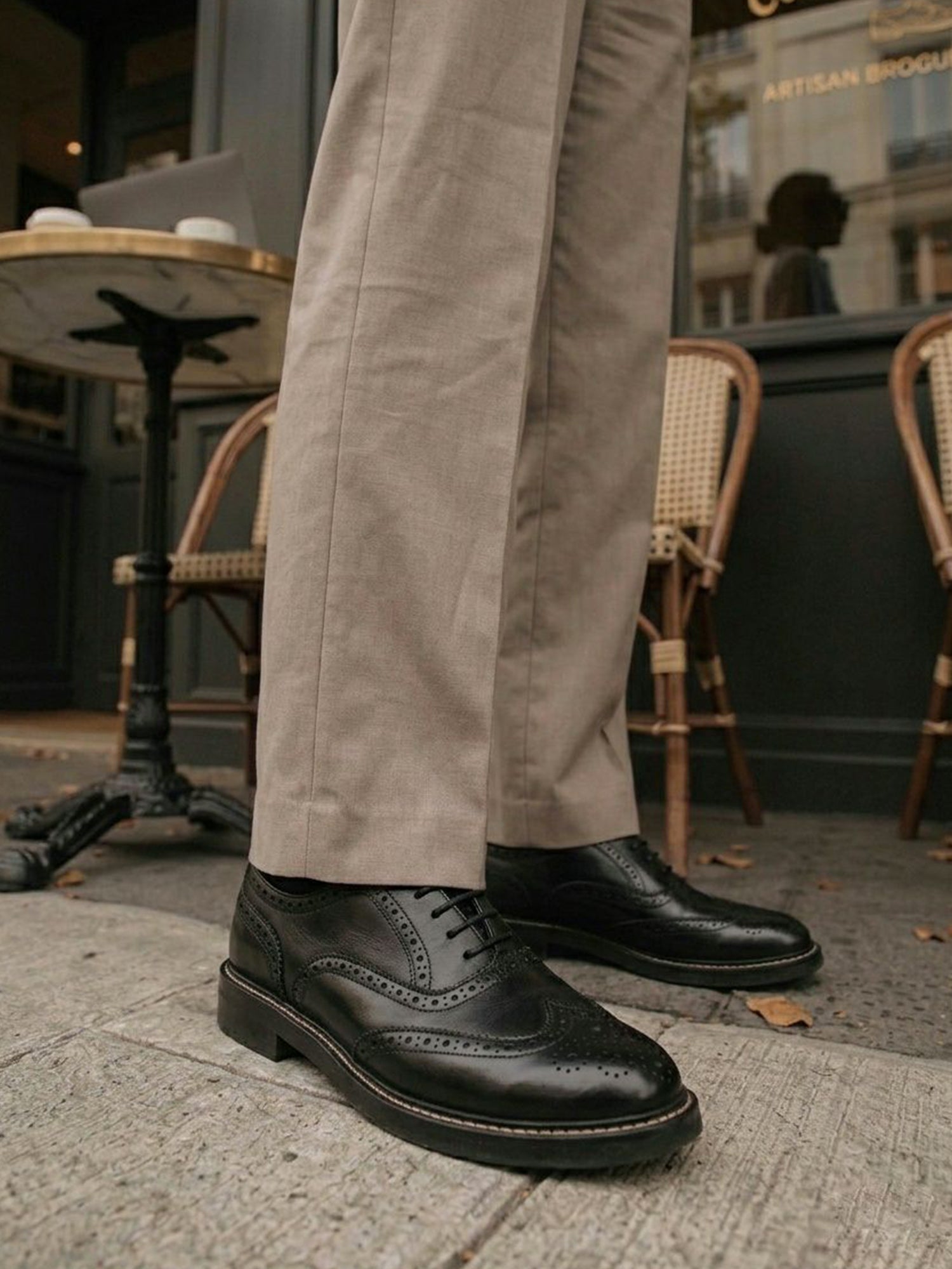 Wide Fit Oxford Brogues