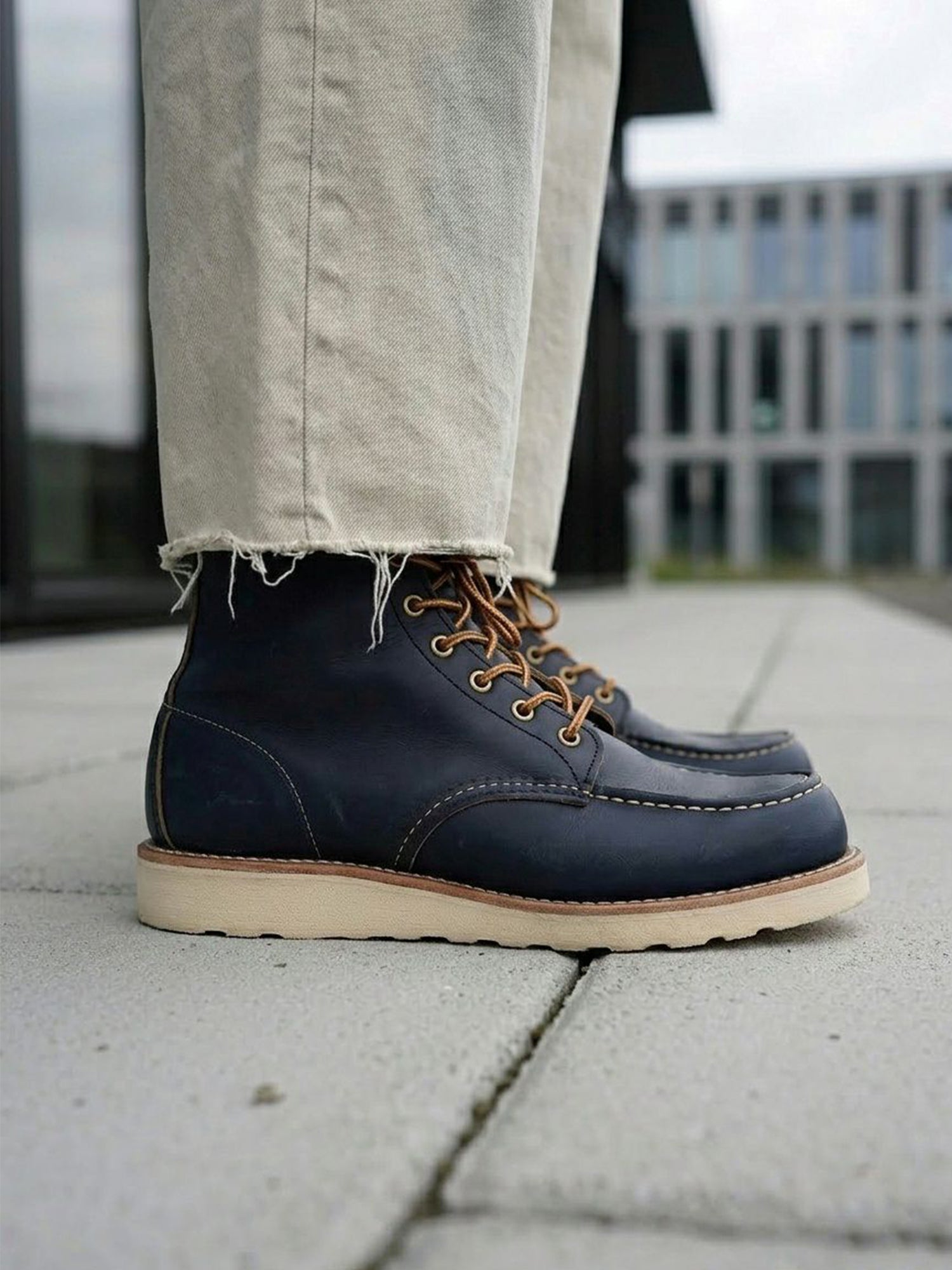 Botas de plataforma baja 