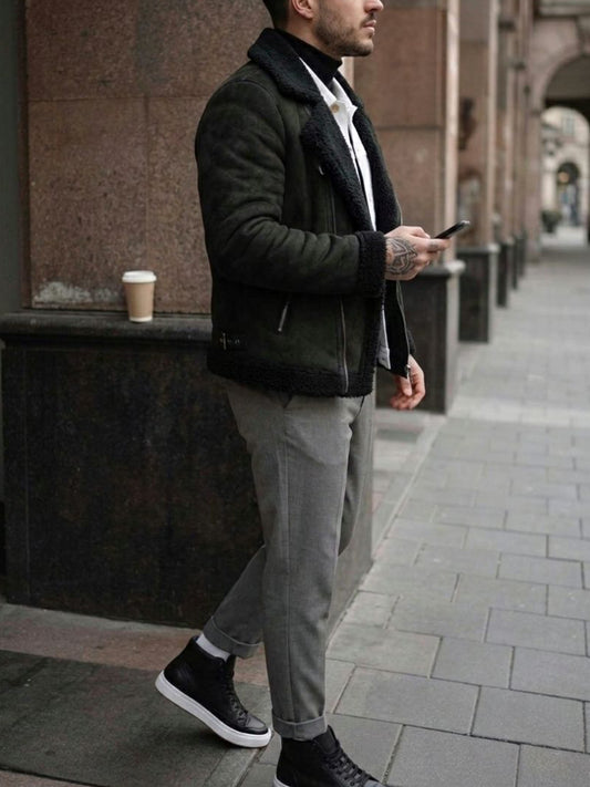 Recycled Vegan Shearling Aviator