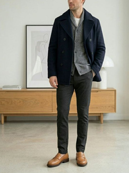 Mocasines con ribete Goodyear 