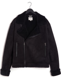 Men's Recycled Vegan Shearling Aviator | Will's Vegan Store