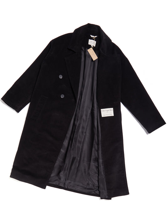 Double Breasted Vegan Wool Coat | Vegan Coats & Jackets