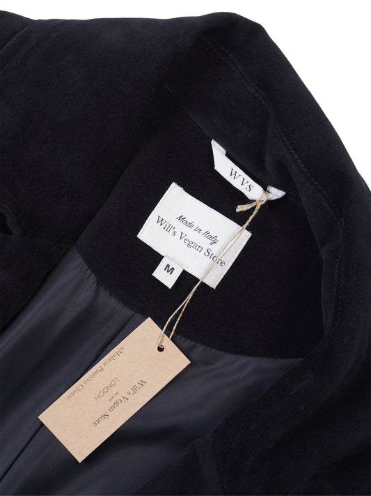 Double Breasted Vegan Wool Coat | Vegan Coats & Jackets