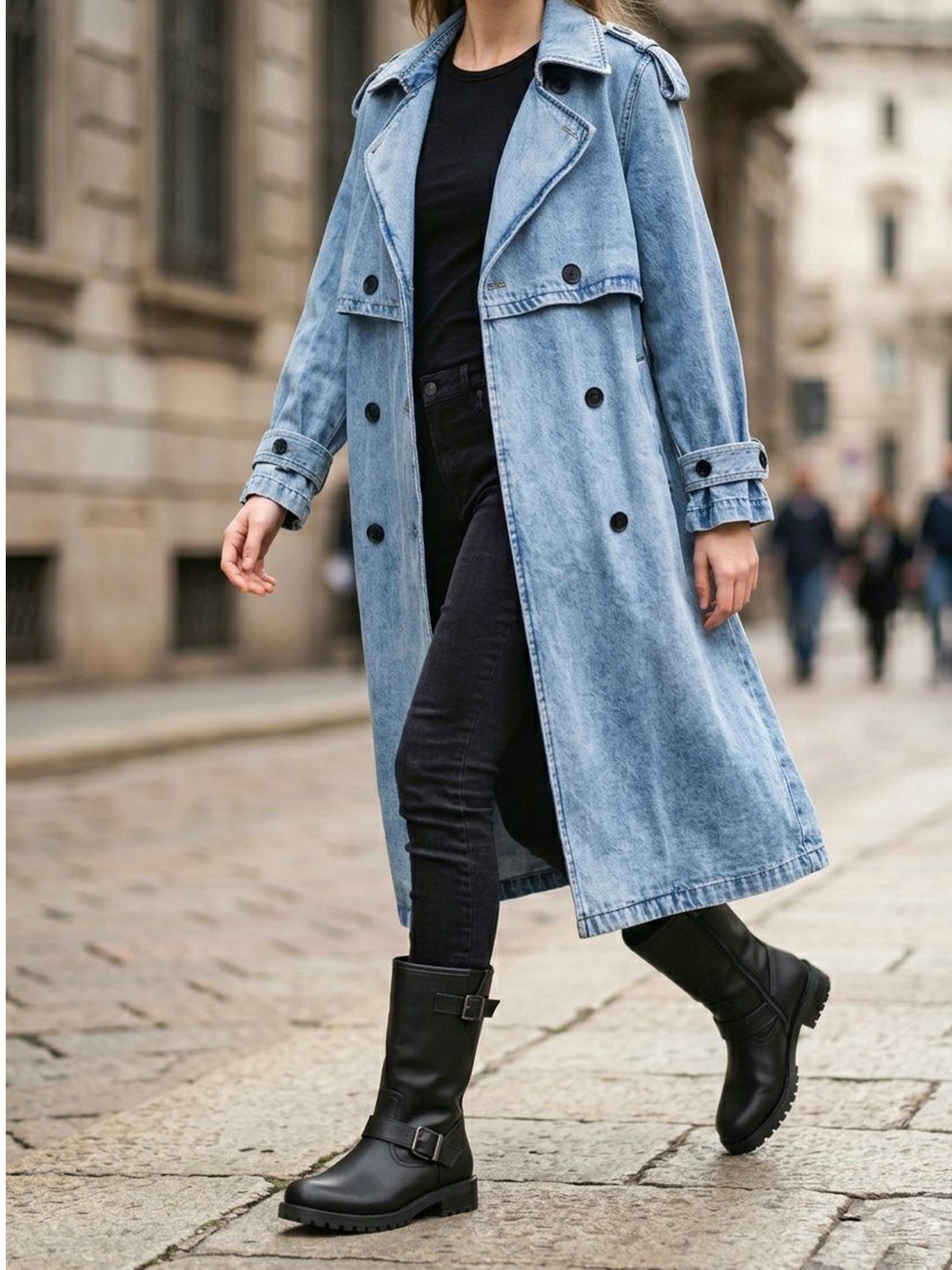Vegan Women's Mid-Length Moto Boots | Will's Vegan Shoes