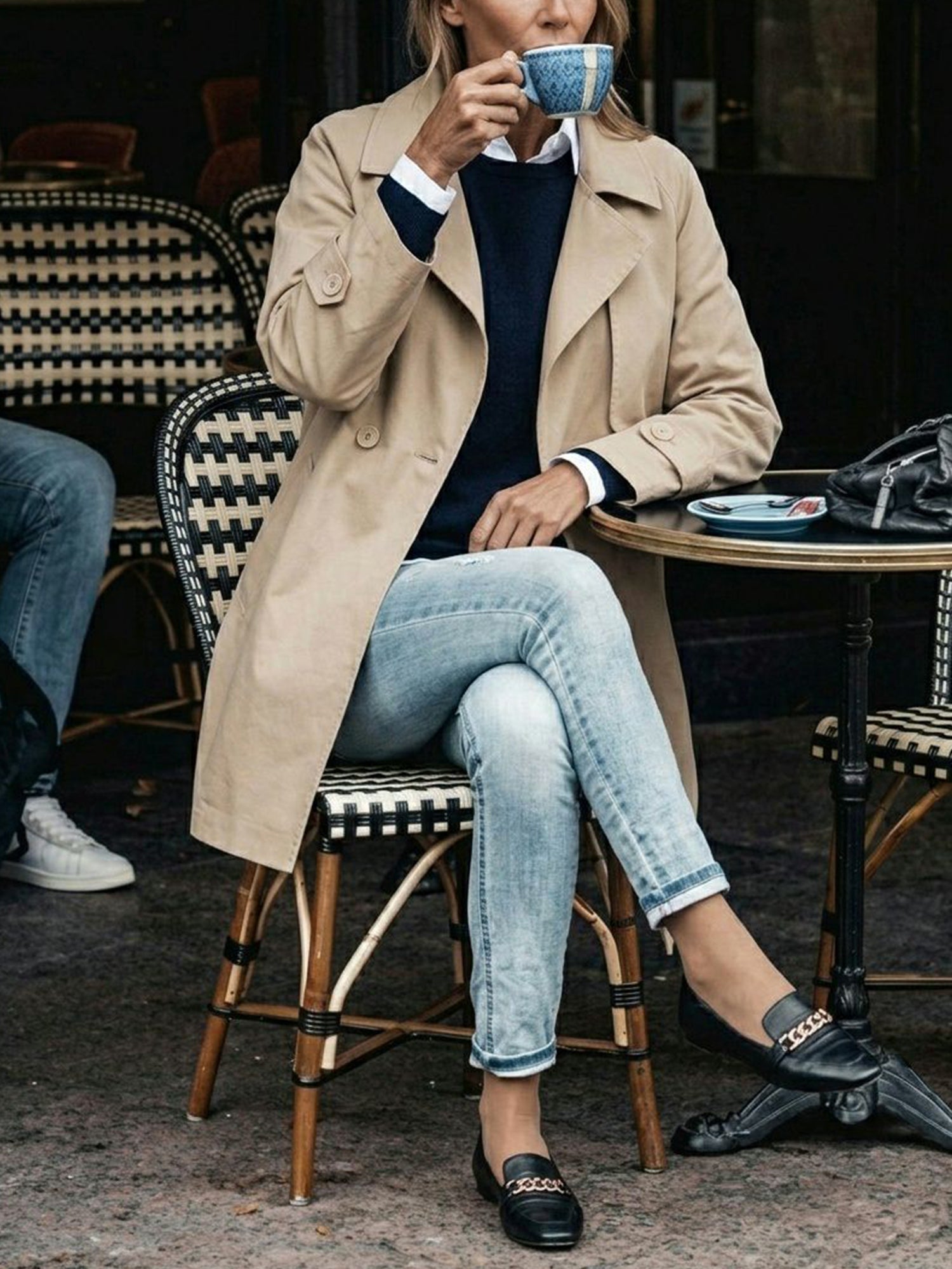 Vegan Women's Cotton-Gaberdine Trench Coat | Will's Vegan Shoes