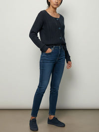 Chunky Button Up Knited Cardigan