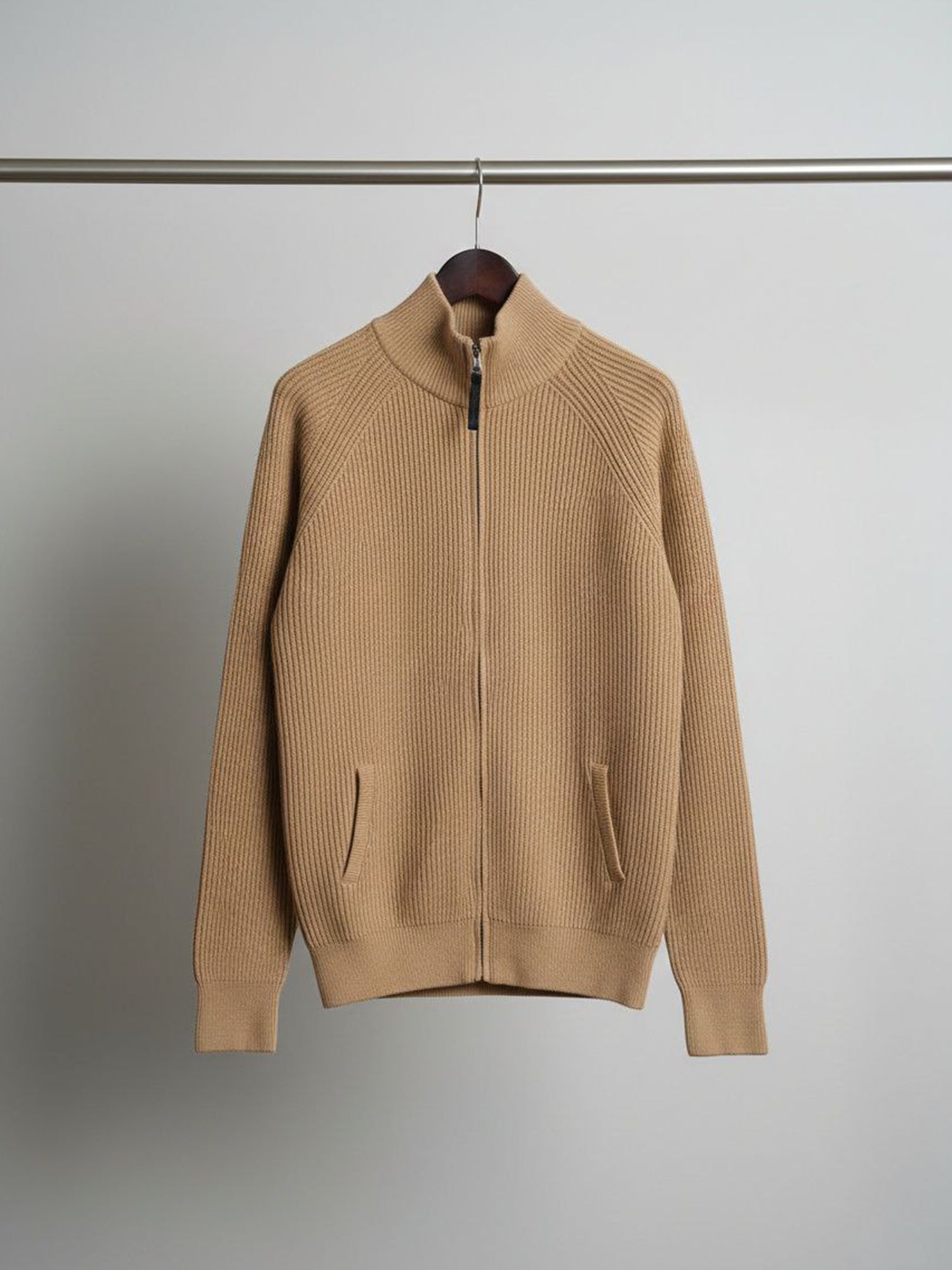 Full Zip Knitted Jacket