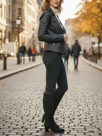 Heeled Knee High Boots