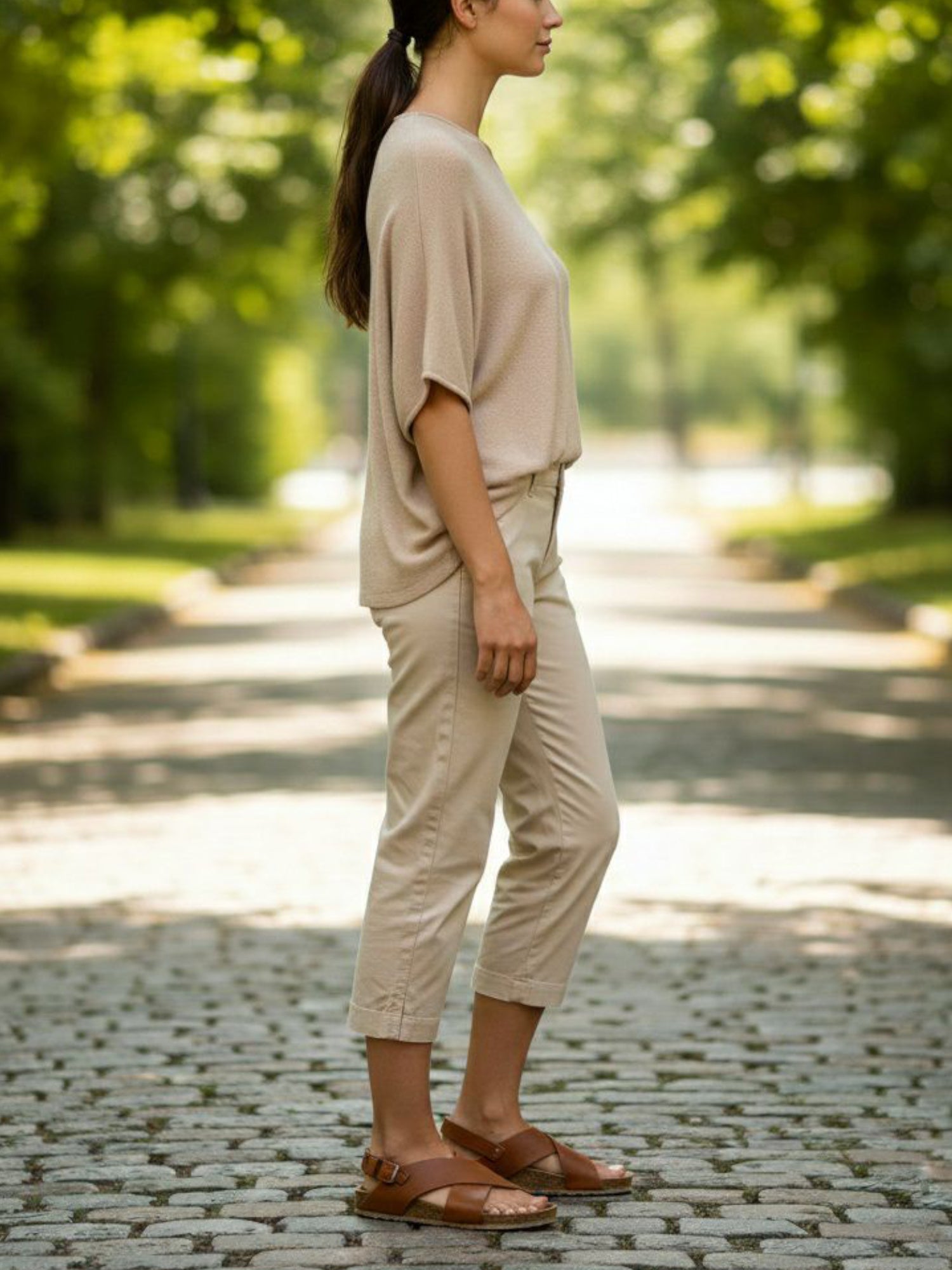 Sandalias con plantilla Huarache 