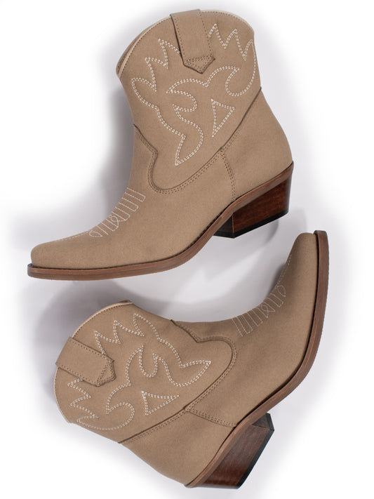 Low Western Boots | Vegan Boots
