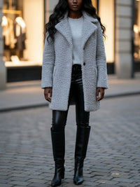 Recycled Boucle Coat