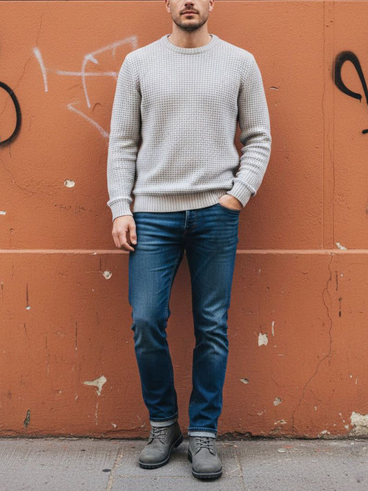 Recycled Chunky Rib | Vegan Knitwear