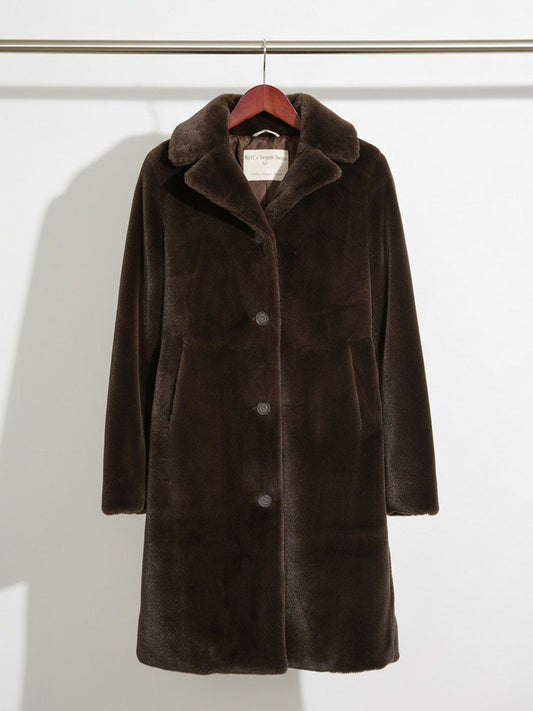 Recycled Vegan Fur Coat