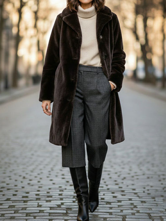 Recycled Vegan Fur Coat | Vegan Coats & Jackets