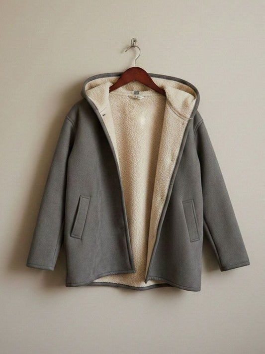 Recycled Vegan Shearling Coat