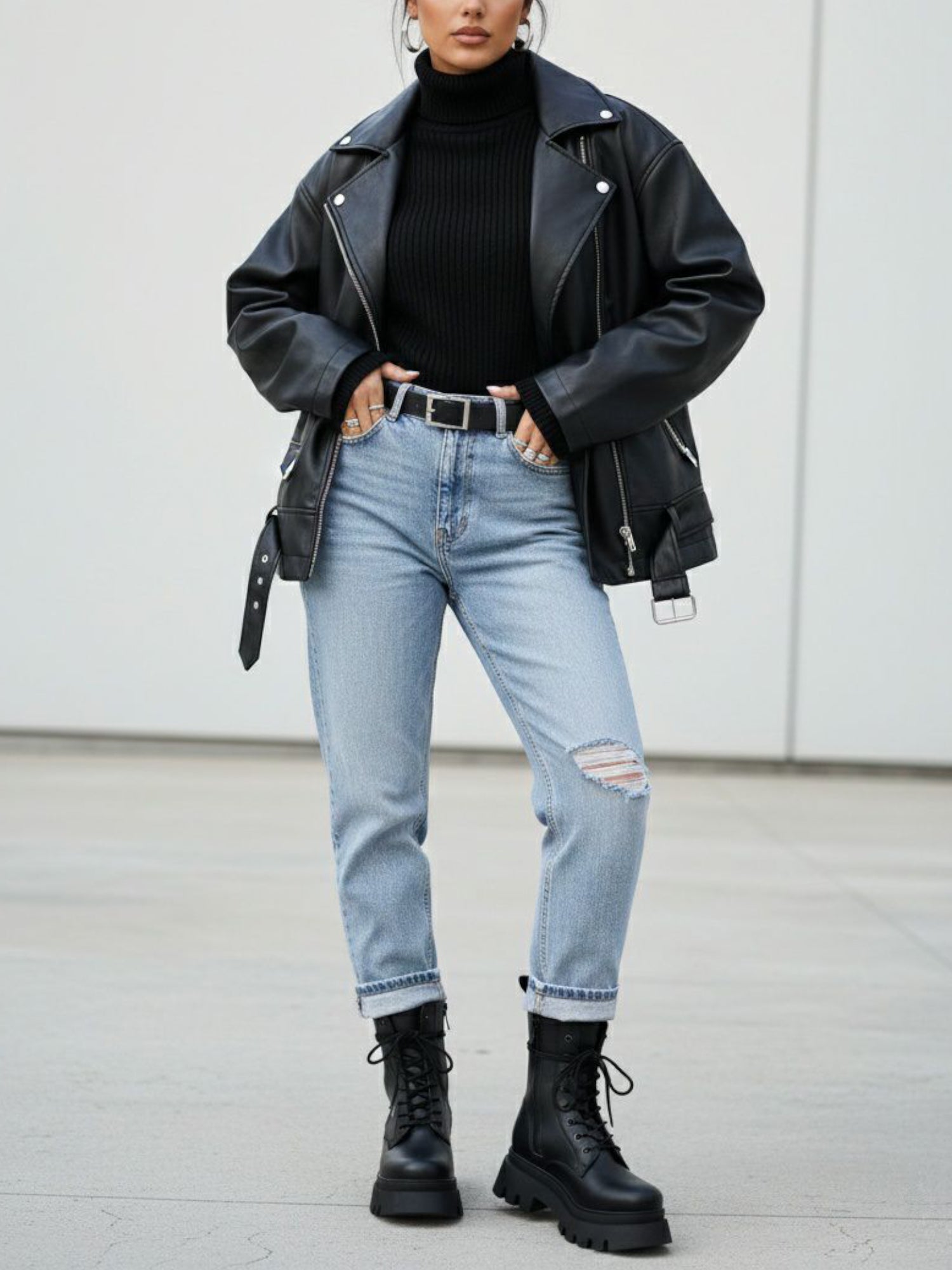 Lace Up Boots with Track Sole | Vegan Women's Boots | Will's Vegan