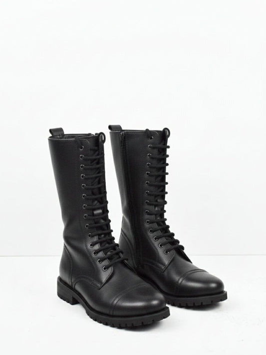 Goodyear Welt 14 Eye Boots | Vegan Goodyear