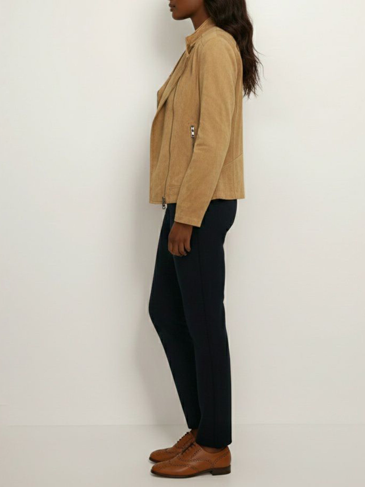 Vegan Suede Jacket