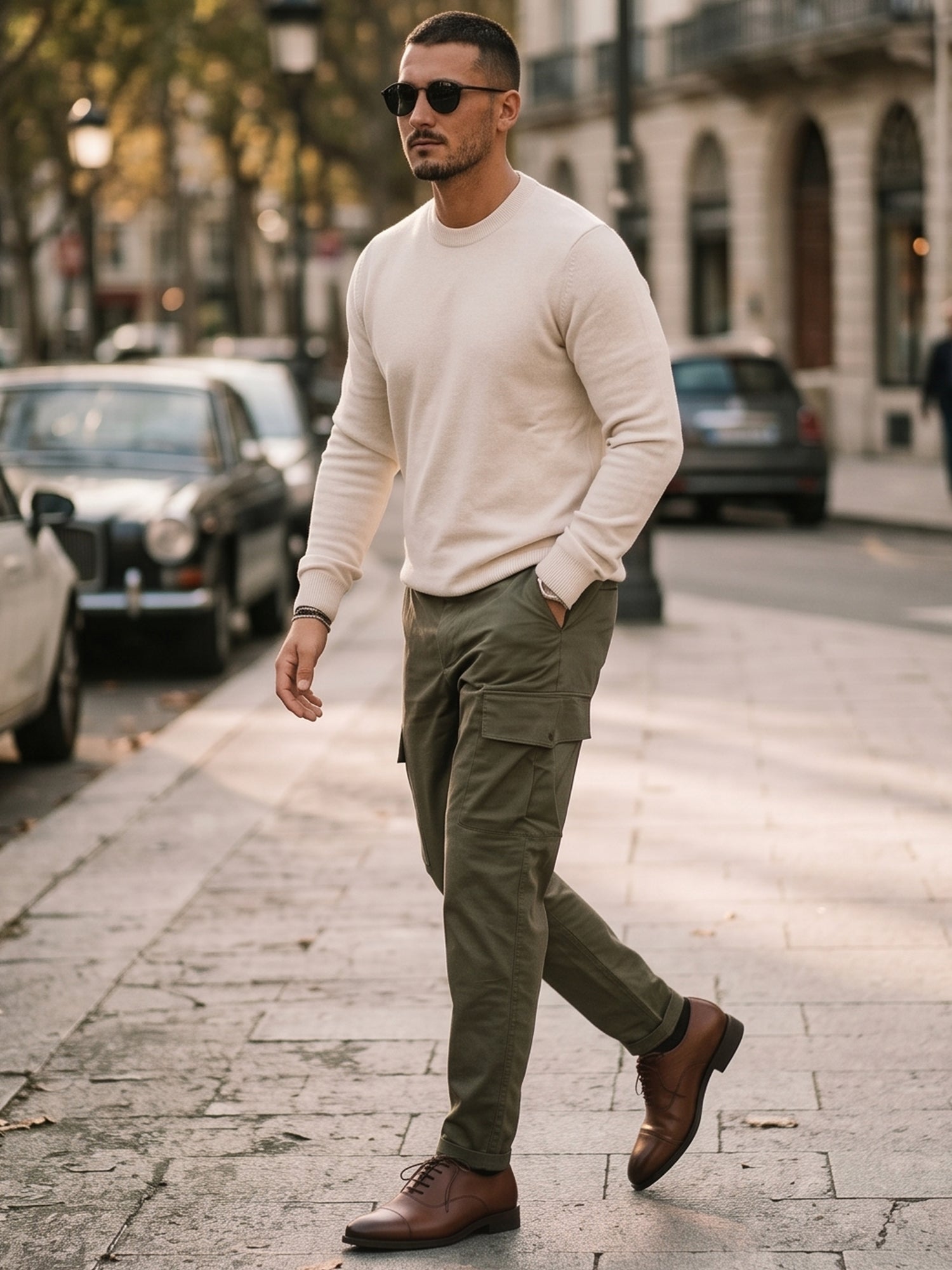 Zapatos Oxford con ribete Goodyear 
