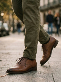 Zapatos Oxford con ribete Goodyear 