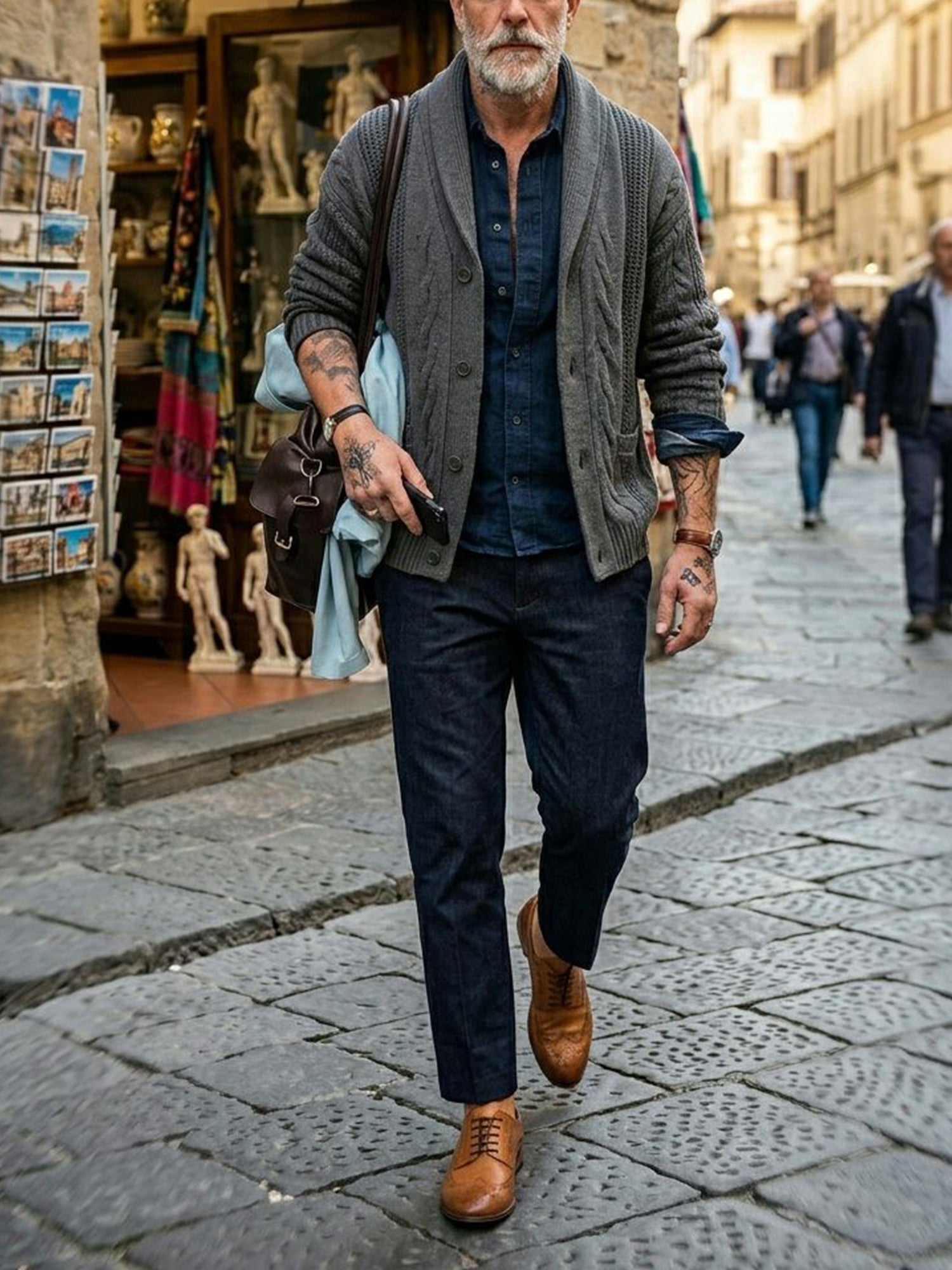 Vegan Men's City Wingtip Brogue Oxfords | Will's Vegan Shoes