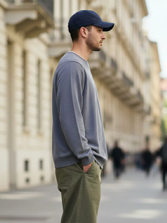 Recycled Knit Sweater | Vegan Knitwear