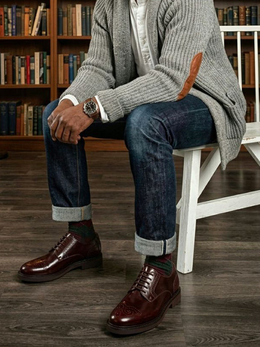 Zapatos brogue exclusivos 