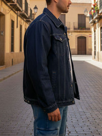 Chaqueta vaquera reciclada