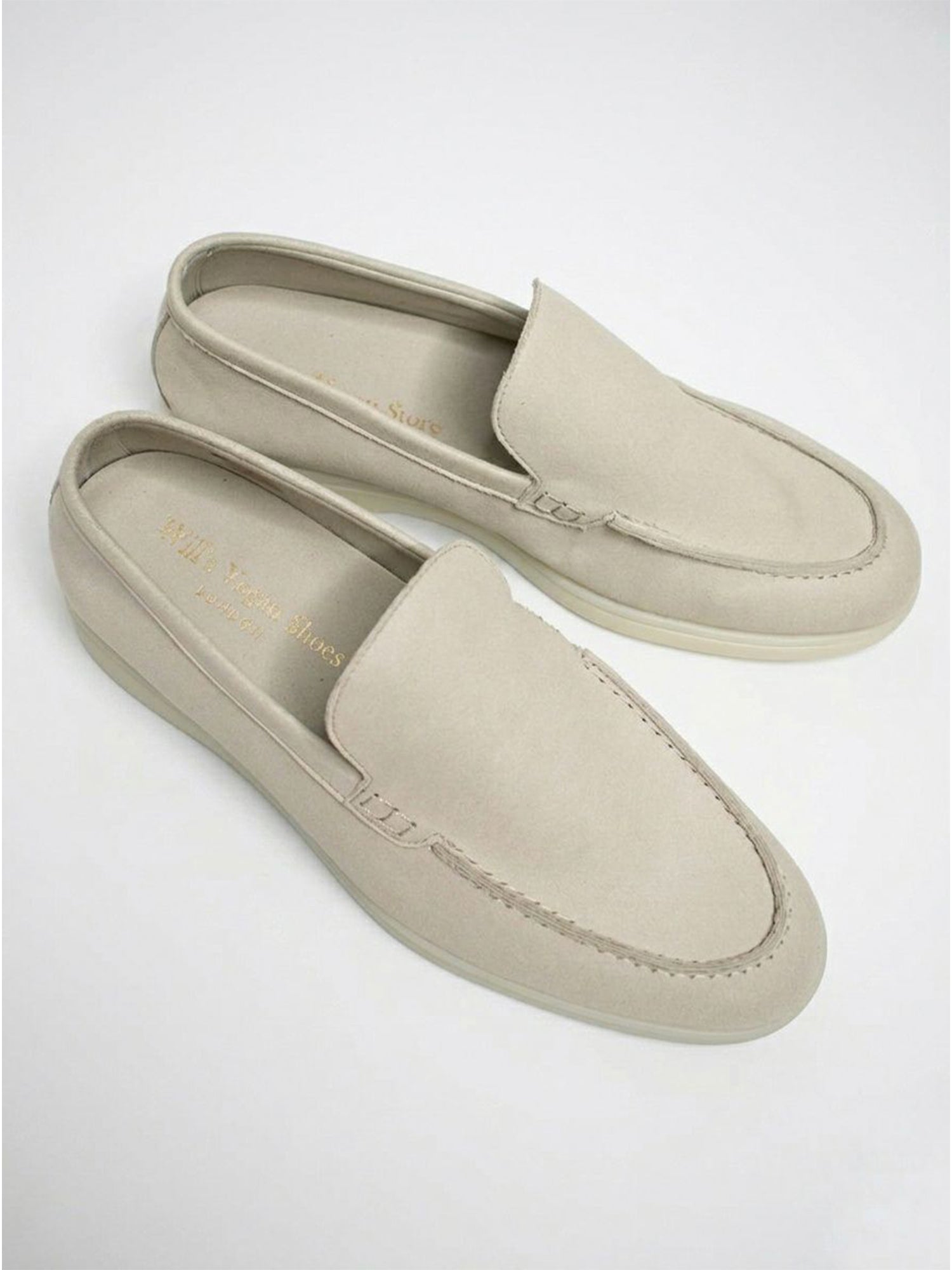 Vegan Suede Loafers