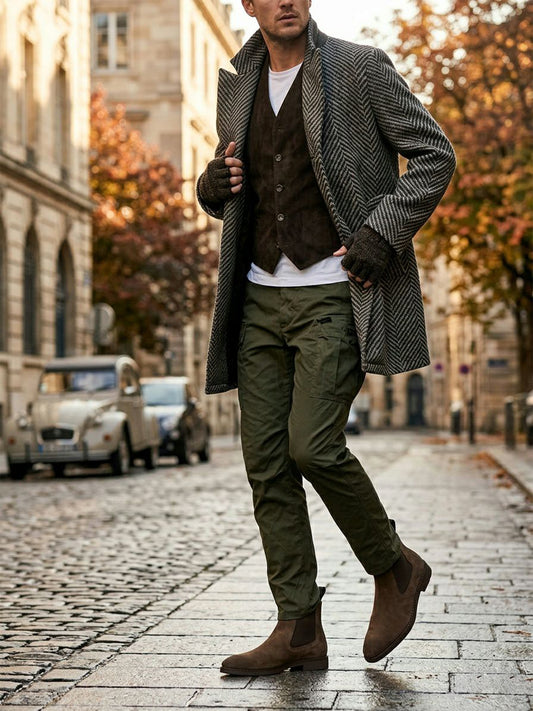 Botas Chelsea con ribete Goodyear 