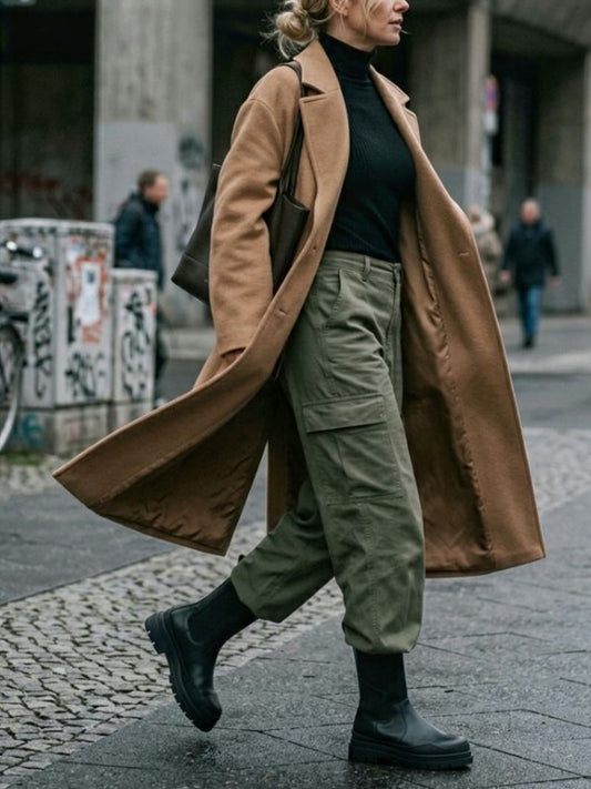 Botas Chelsea de altura media con suela Track 
