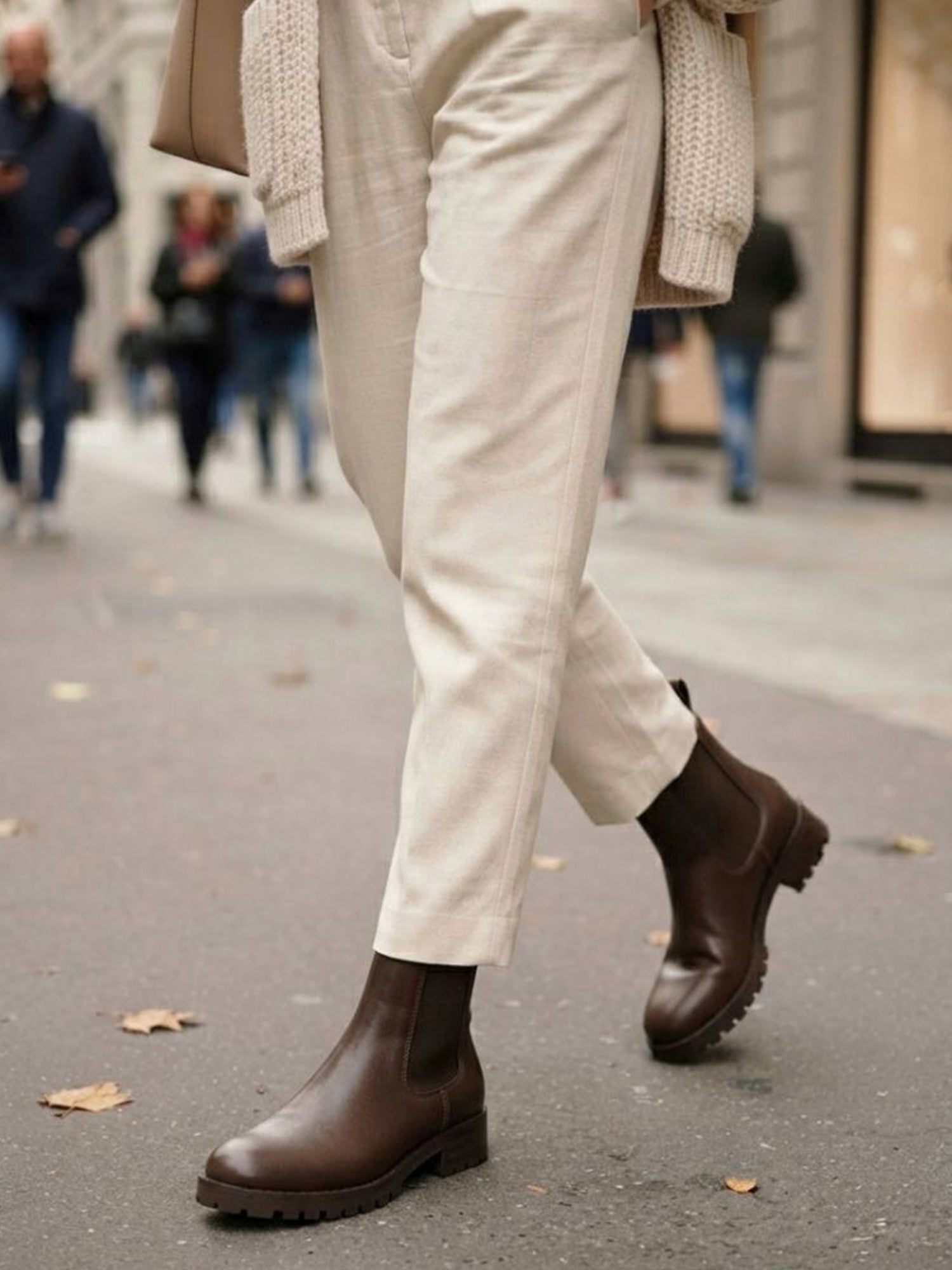 Luxe Deep Tread Chelsea Boots
