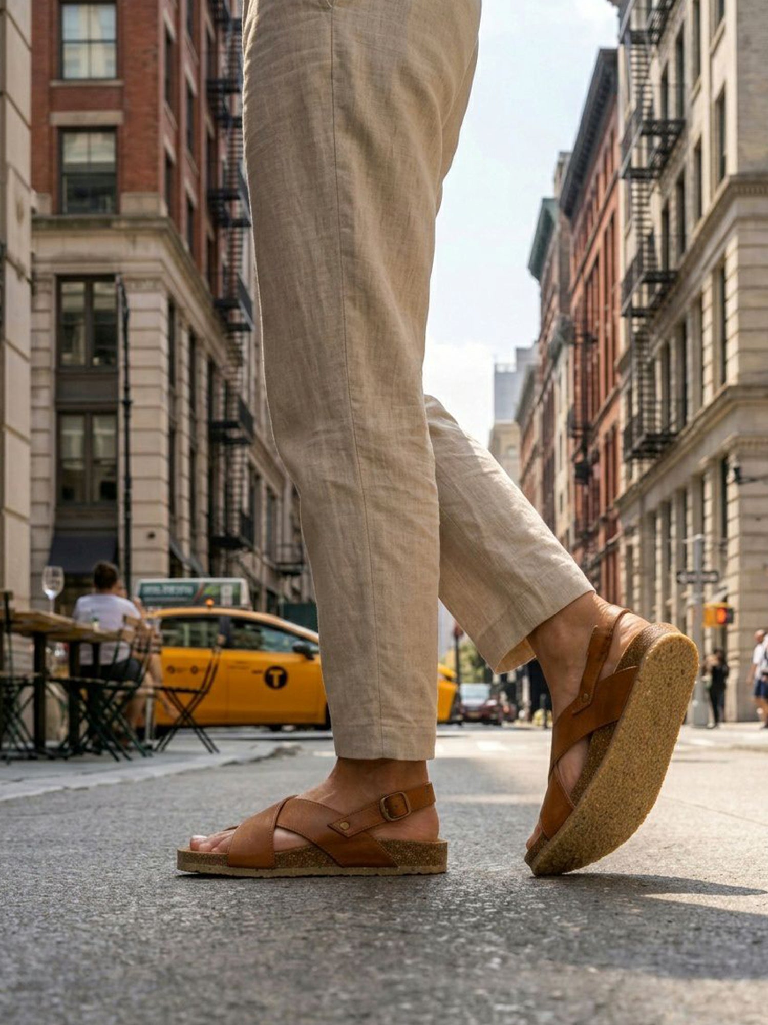 Vegan Women's Huarache Footbed Sandals | Will's Vegan Shoes