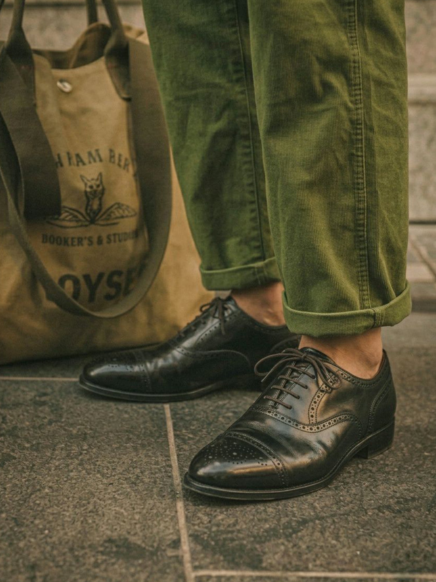 Zapatos Oxford estilo brogue City Wingtip 
