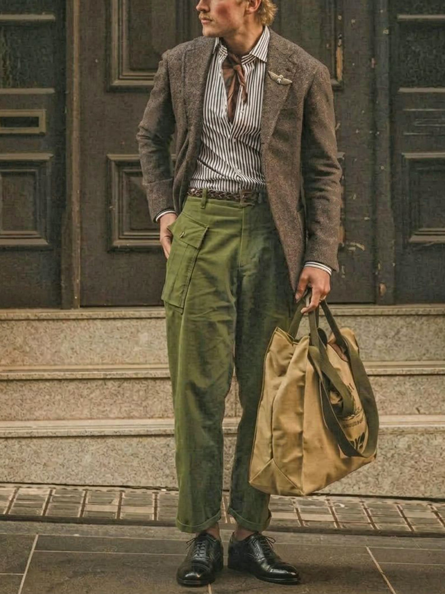 Zapatos Oxford estilo brogue City Wingtip 