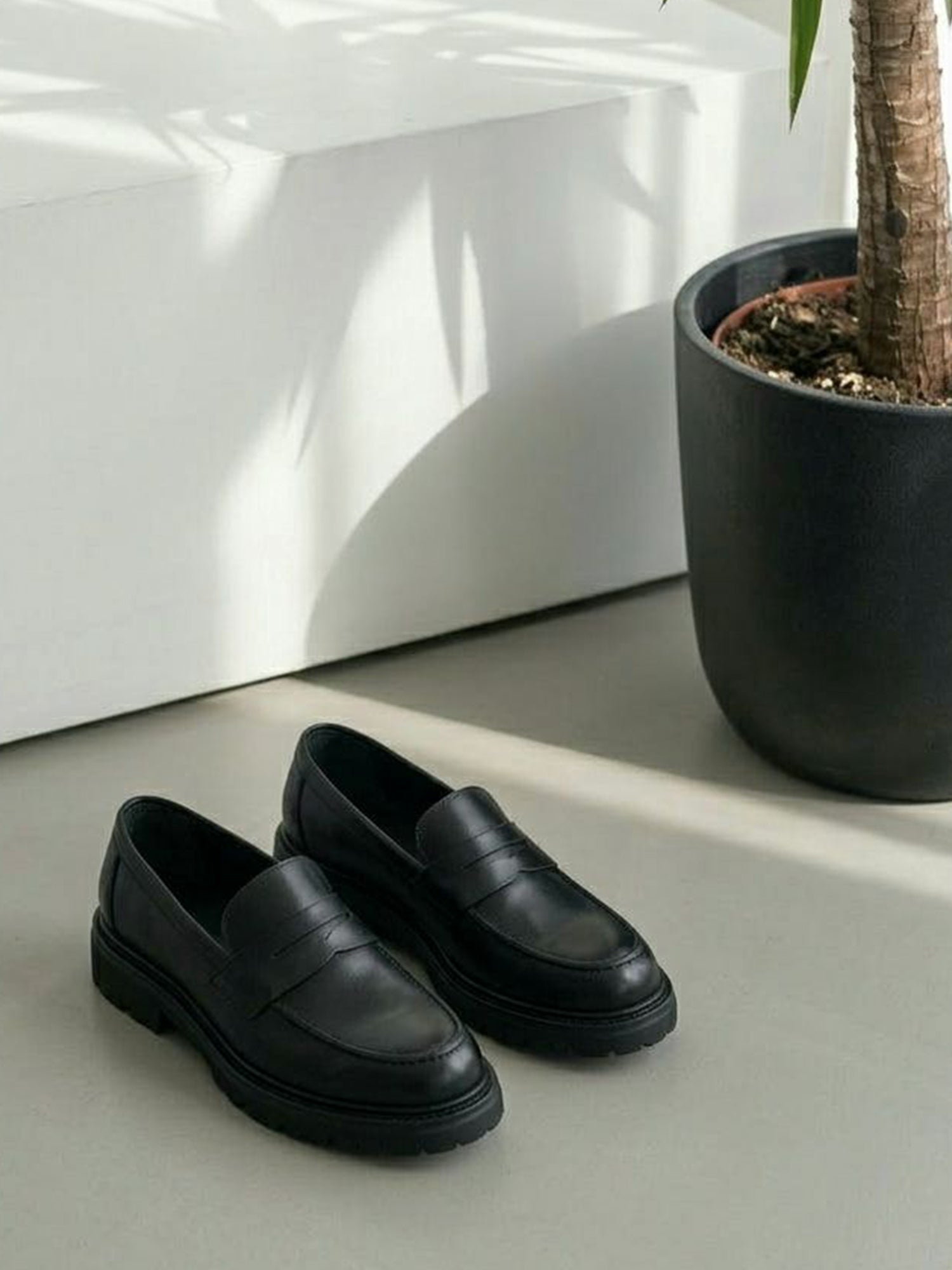Chunky Sole Loafers