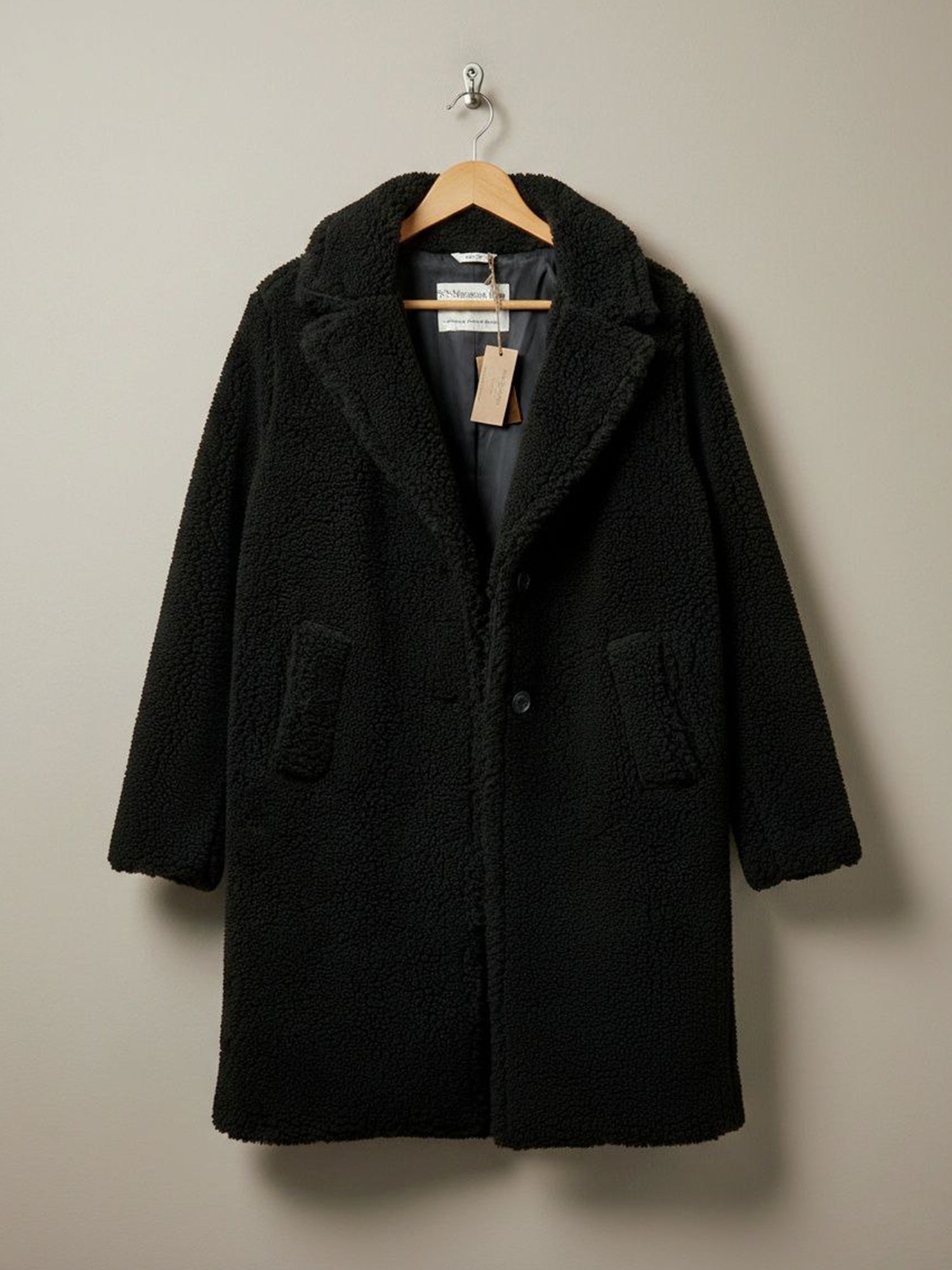 Recycled Teddy Coat