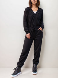 Sudadera con capucha de punto reciclado 